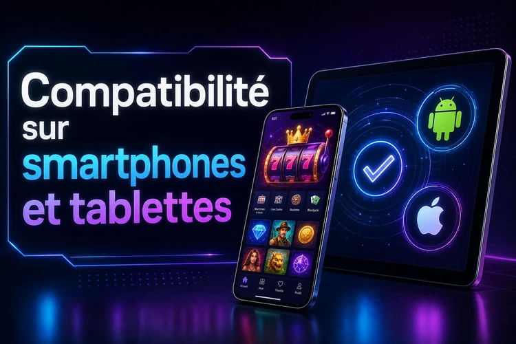 Compatibilité sur smartphones et tablettes