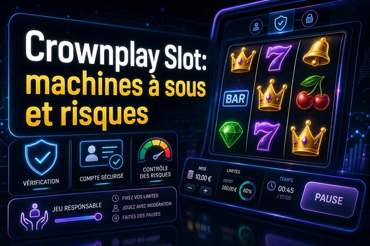 Crownplay Slot: comprendre les machines à sous, le jeu online et les risques