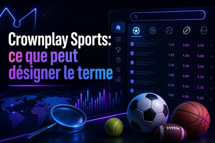 Crownplay Sports: ce que peut désigner le terme